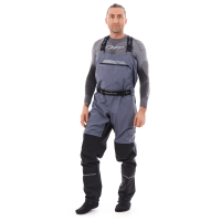 Dragonfly  Вейдерсы мембранные QUAD PRO 2023 Gray - Black  в Тольятти