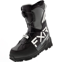 FXR Ботинки снегоходные X-Cross Pro BOA с утеплителем Black/White в Тольятти