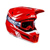 Leatt Шлем кроссовый 3.5 V26 Red + очки Vizion 3.5 в Тольятти