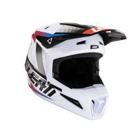 Leatt Шлем кроссовый Moto 2.5 Helmet Black/White 2024 в Тольятти