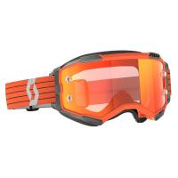 Scott Очки кроссовые Fury orange/grey orange chrome works в Тольятти
