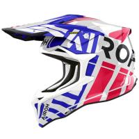 Airoh Мотошлем Strycker Brave Blue/Red Gloss в Тольятти