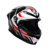 AGV Шлем K6 S 2206 Karve Matt Black/White/Red в Тольятти