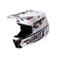 Leatt Шлем кроссовый Helmet Kit Moto 3.5 V25 White в Тольятти