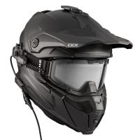 CKX Шлем кроссовый с маской Titan Solid Черный/Матовый в Тольятти