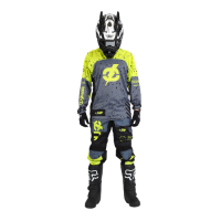 Grom Штаны кроссовые Fragment Neongrey в Тольятти