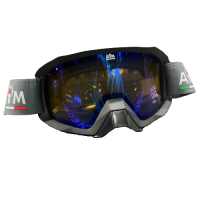 AIM PRO Очки снегоходные двойная линза 186-100 Black matt в Тольятти