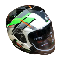 AiM Шлем JK526 Fluo-Green/White/Black в Тольятти