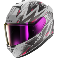 Shark Шлем D-Skwal 3 Blast-R Mat Silver/Violet/Black в Тольятти