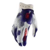 100% Мотоперчатки текстильные ITrack Blue/White 2026 в Тольятти