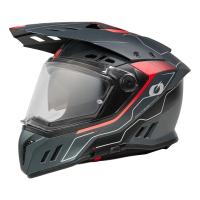 Oneal Шлем кроссовый со стеклом Sierra RS Echo красный/черный в Тольятти