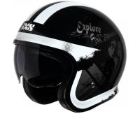IXS Мотошлем открытый iXS 880 2.2 черно-серебристый в Тольятти