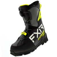 FXR Ботинки снегоходные X-Cross Pro BOA с утеплителем Black/Hi Vis в Тольятти