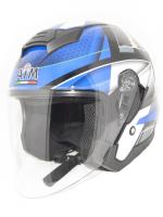 AiM Шлем открытый JK526 Blue/Grey/Black в Тольятти