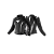 Shima Куртка Кожаная женская Miura 2.0 Black/White в Тольятти