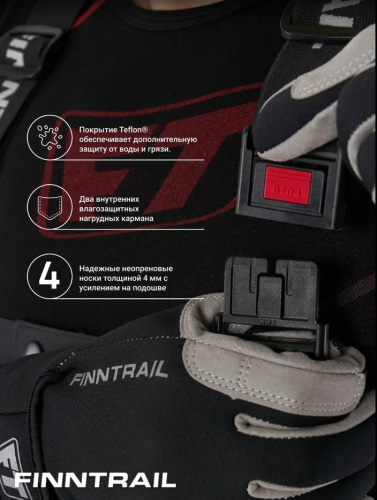 Finntrail Вейдерсы Speedmaster-Z 1529 Graphite в Тольятти