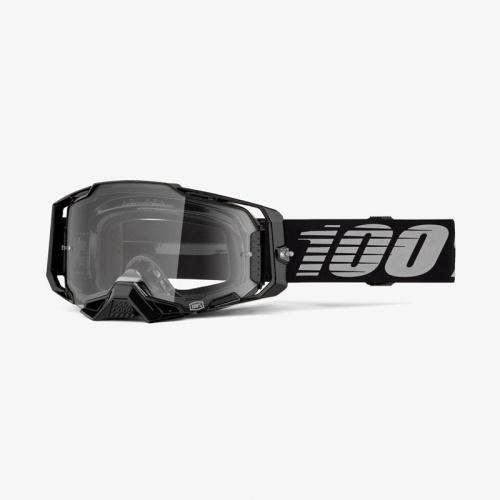 100% Очки Armega Goggle Black / Clear в Тольятти