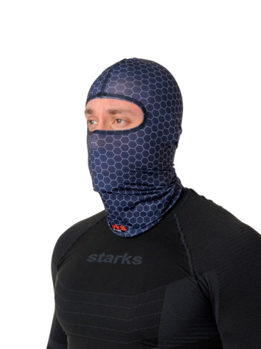 Starks Подшлемник Light Print Moto Черный принт в Тольятти