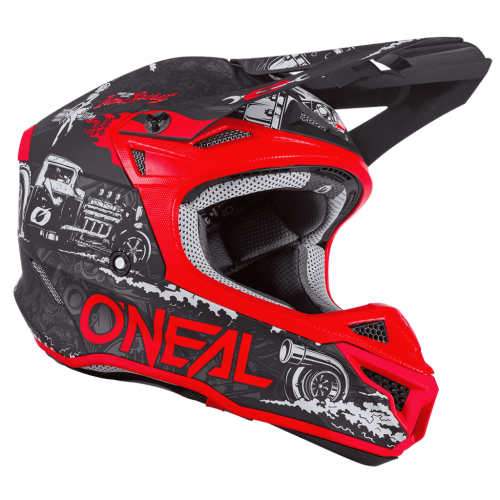 ONEAL Кроссовый шлем 5Series HR Черный/Красный в Тольятти