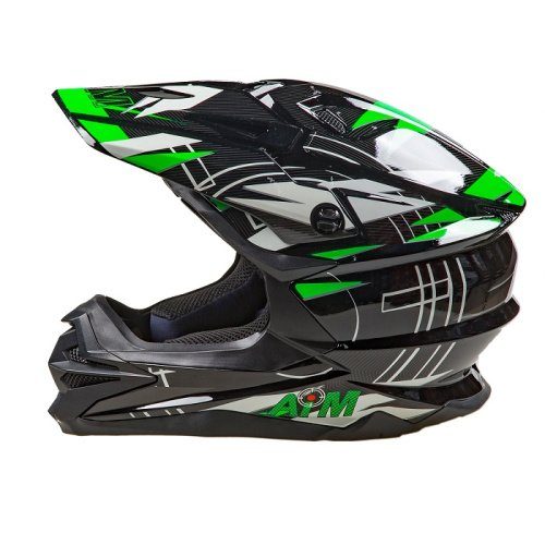 AiM Шлем кроссовый JK803S Green/Black в Тольятти