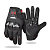 Ones Again Перчатки текст MG07-CF black-red в Тольятти