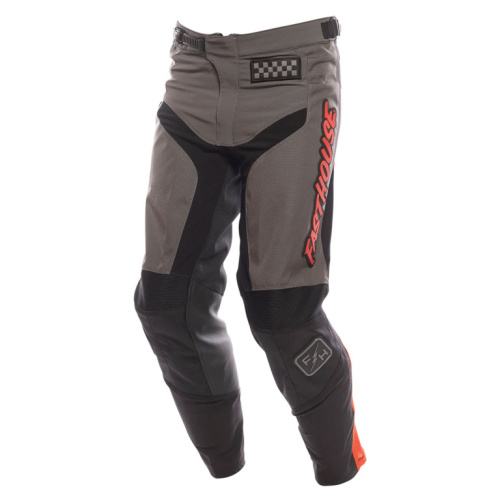 Fasthouse Брюки Grindhouse Pant Gray/Red в Тольятти