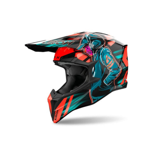 Airoh Шлем Wraaap Cyber Orange Glossy в Тольятти