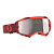 Scott Очки кроссовые Fury red/silver chrome works в Тольятти