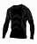 Brubeck футболка мужская с длинным рукавом  Protect Черный/Графит в Тольятти