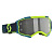 Scott Очки кроссовые Fury LS neon yellow/blue light sensitive grey works в Тольятти