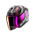 Shark Шлем Skwal I3 Jet Hellcat Mat Black/Chrome/Violet в Тольятти