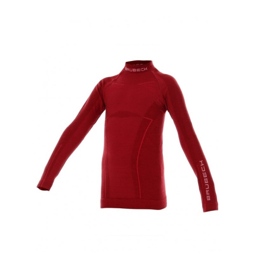 Brubeck Футболка на девушку Active Wool Бордовый в Тольятти