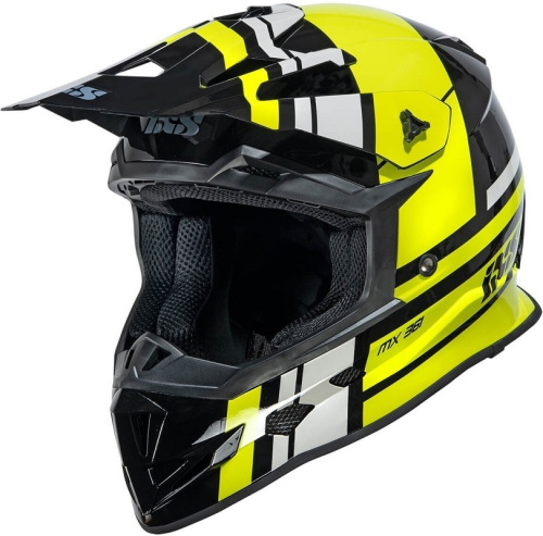 IXS Мотошлем iXS361 2.3 Черно-желтый в Тольятти