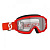Scott Очки кроссовые Primal clear red/white clear works в Тольятти