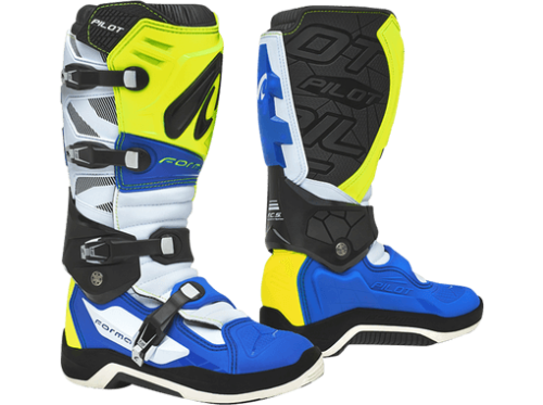 Forma Ботинки Pilot YellowFluo/White/Blue в Тольятти