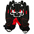 Bering Перчатки Walshe Black/Grey/Red в Тольятти