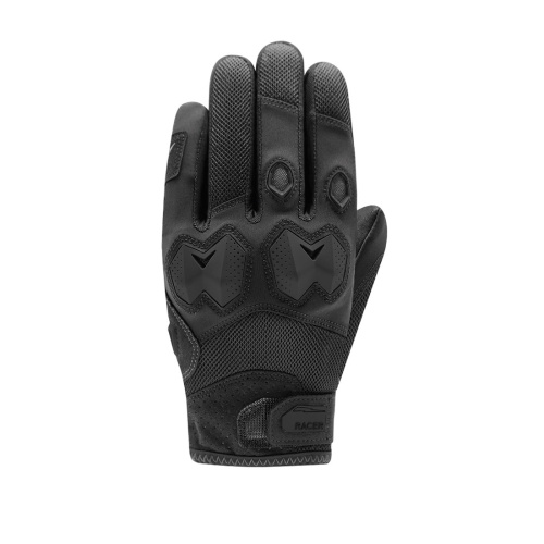 Racer Перчатки Blocks Black/Black в Тольятти