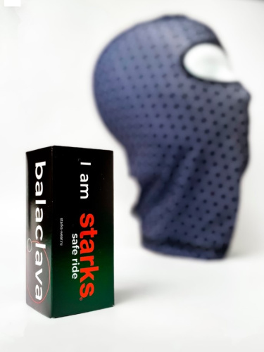 Starks Подшлемник Light Print Moto Черный принт в Тольятти