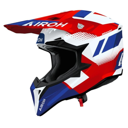 Airoh Шлем Wraaap Vision Red-Blue Gloss в Тольятти