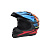 Desment Шлем кроссовый Raptor Black-Blue-Orange graphic в Тольятти
