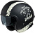 IXS Шлем Jet Helmet iXS 880 2.0 Черно-белый матовый в Тольятти