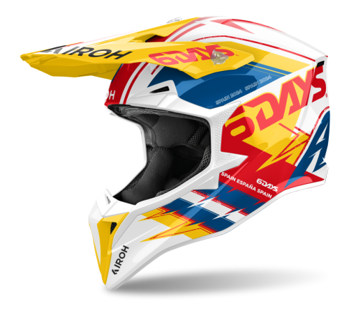 Airoh Мотошлем Wraaap Sixdays Spain 2024 Glossy в Тольятти