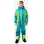 Dragonfly Зимний утепленный комбинезон Gravity Teenager Dark Green - Lime 2025 в Тольятти