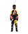 Grom Штаны кроссовые Race Redyellow в Тольятти