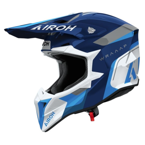 Airoh Шлем Wraaap Conquer Blue Gloss в Тольятти
