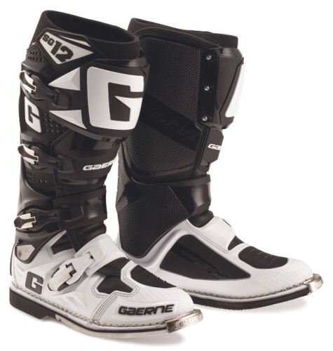 Gaerne Мотоботы SG-12 Black/White в Тольятти