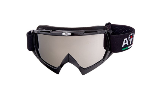 AiM Очки кроссовые 634-100 Black Glossy в Тольятти