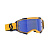 Scott Очки кроссовые Fury dark yellow/dark blue/blue chrome works в Тольятти