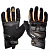 Sweep Перчатки кожаные+текстиль Hammer Black/Orange в Тольятти