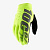 100% Мотоперчатки текстильные подростковые Brisker Youth Glove Fluo Yellow в Тольятти
